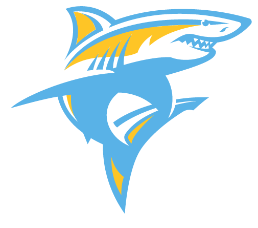 LIU Sharks 2019-Pres Alternate Logo diy DTF decal sticker